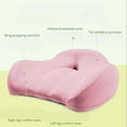 thumbnail image 6 of QVNFKO Office Chair Coccyx Pain Relief Cushion Pillow for Back Support Non-slip Seat Pad for Office Desk Car Seat Wheelchair Sciatica Pink, 6 of 8