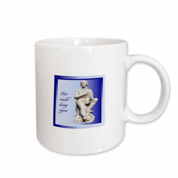 3drose, for Auld Lang Syne Quote, 11oz Mug
