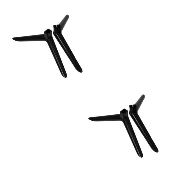 GOOHOCHY WORGEOUS 2 Sets Stand Legs TV Table Support Replacement Base