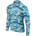 thumbnail image 2 of Men's Royal New York Mets Digital Camo Performance Quarter-Zip Pullover Jacket, 2 of 3