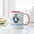 thumbnail image 4 of CafePress - I Love Penguins Mug - 11 oz Ceramic Mug - Novelty Coffee Tea Cup, 4 of 4