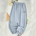 thumbnail image 6 of Favoffer Kids Cotton Athletic Pants, Fall/Winter Casual Joggers for Sports Home, Boys Girls Full Length 3 - 13Y, 6 of 7