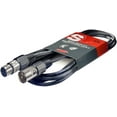 thumbnail image 1 of STAGG - 3-Pin XLR Microphone Lead Male to Female, 15m Black, 1 of 1