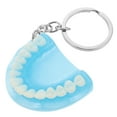 thumbnail image 3 of 1pc Halloween Key Chain Resin Spoof Denture Pendant Keychain Halloween Supply, 3 of 8