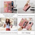 thumbnail image 4 of Card Pocket Wallet Magnetic Leather Iphone Case,iPhone 14 Pro Max, 4 of 7