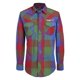 thumbnail image 1 of Camisa Vaquera De Hombre Y11 rojo EG, 1 of 6