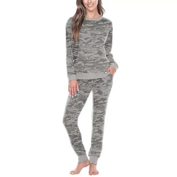 Honeydew Ladies' Size Large (12-14), 2-PC Pajama Set, Camo Print
