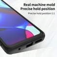 thumbnail image 6 of Matte Frosted Hard Back Ring Stand Cover for Moto G Power 2022, G Pure, 6 of 8