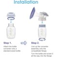 thumbnail image 4 of Maymom Bottle Thread Changer for Lansinoh Pump to use standard bottle (Compatible with Medela Bottle) 4pcs, 4 of 4