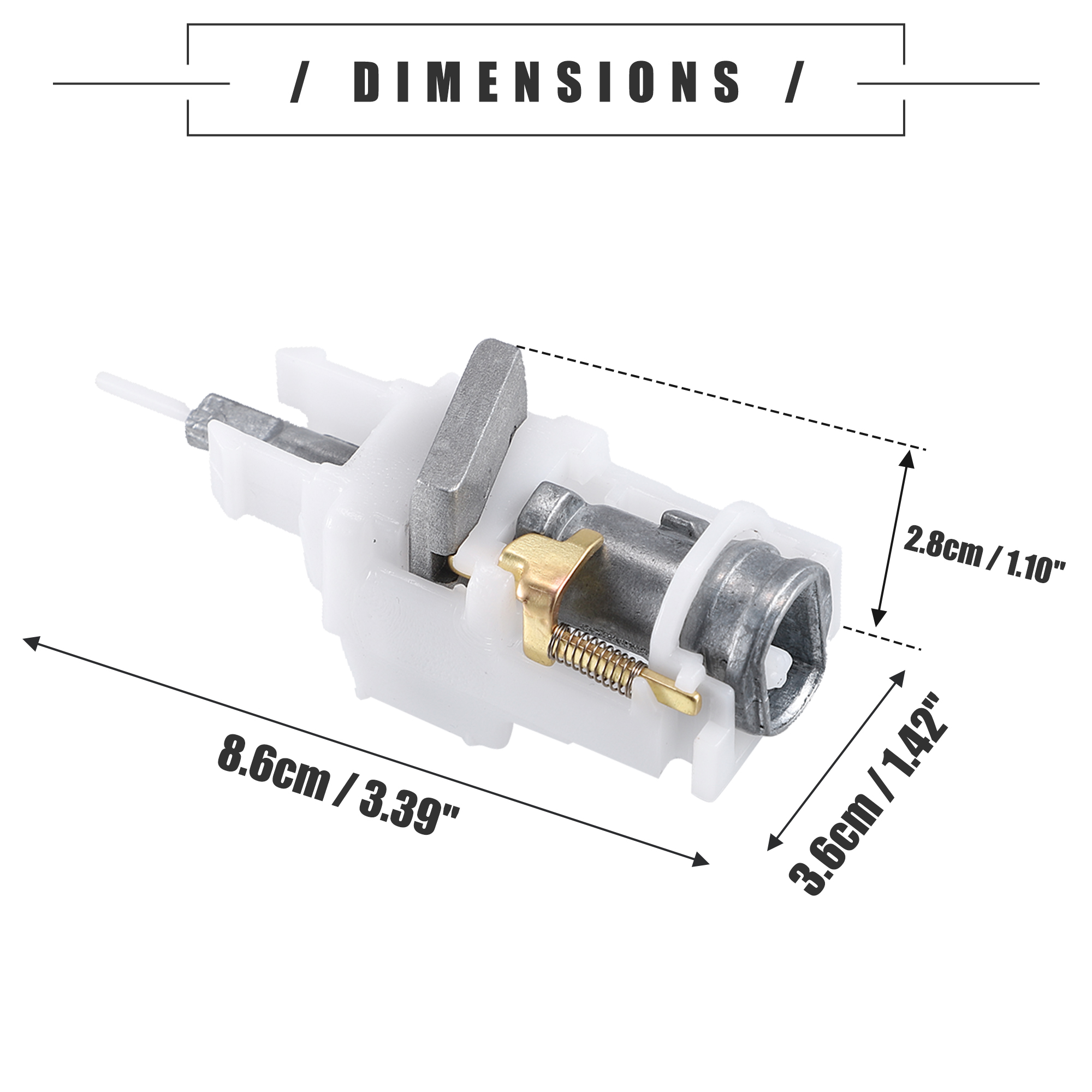 Ignition Switch Actuator for Jeep Liberty 2002-2007 Metal