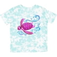 thumbnail image 3 of Inktastic Cute Pink Sea Turtle Boys or Girls Toddler T-Shirt, 3 of 5