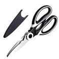 thumbnail image 1 of Kitchen Scissors,Sharp Kitchen Shears,Utility Stainless Steel All Purpose Ultra Sharp Scissors for Food,Non Slip Stainless Steel Sharp Cooking Scissors for Kitchen, Chicken, Poultry, Fish, Meat, 1 of 9