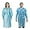 Blue, variant on MEDICAL NATION 100 Pack Disposable Isolation Gowns - Yellow Level 2 SMS 40gsm Non-Woven Material - PPE Gowns Disposable for Dental, Medical Use, Fluid-Resistant and Latex-Free Gowns, Universal Size