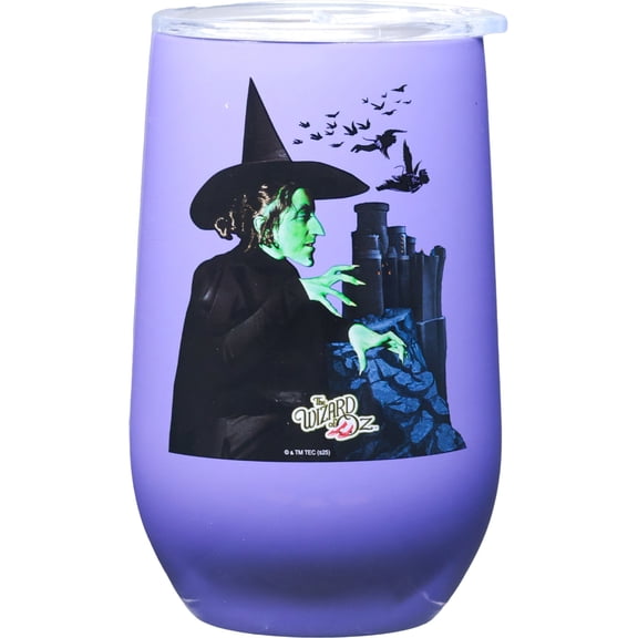 Spoontiques Wizard of Oz Wicked Witch 16oz Stainless Steel Tumbler