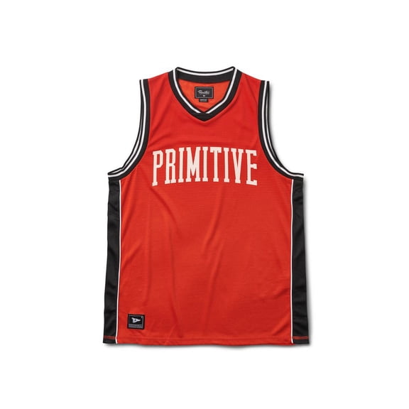 Primitive Apparel Champs Basketball Jersey Electric Red