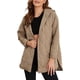 thumbnail image 1 of Chaquetas Largas para Mujer, Abrigo de Invierno de Moda para Mujer, Informal, de Negocios, con Capucha Acolchada de Rombos. Caqui XXL, 1 of 9