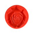 thumbnail image 2 of Rose Flower Shape Silicone Cake Pan Kitchenware DIY Mold, 2 of 5
