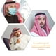thumbnail image 4 of GOOHOCHY 2 PCS Hombres adultos Cabeza árabe Bufanda Medio Oriente Diadema del desierto con borla, 4 of 7