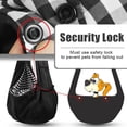 thumbnail image 5 of Tomkas Portabebés para perros pequeños - Bolsillo con cremallera, correa ajustable y bolsillo con cremallera - para mascotas de 3 a 10 libras, 5 of 5