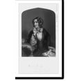 thumbnail image 2 of Historic Framed Print, [Half-length portrait of Sarah S. Ellis, facing left], 17-7/8" x 21-7/8", 2 of 9