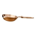 thumbnail image 4 of Creative Co-Op Hammered Stainless Steel Scoops with Leather Tie (Set of 4 Sizes), 4 of 5