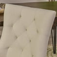 thumbnail image 3 of Harley Tufted Fabric Dining/ Accent Chair (Set of 2), 3 of 5
