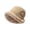 1-Khaki4322, variant on XIAOCHA Women’S Fleece‑Trim Bucket Hat Solid Hats Outdoor Fall‑Winter Toque,White