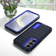 thumbnail image 5 of AUshell for Samsung Galaxy S24 Plus Case (6.7" 2024) with Foldable Kickstand, Anti-slip Tri-layer Rugged PC Frame/Back Silicone Shell Heavy Duty Protective Military-grade Shockproof, Darkblue/Darkblue, 5 of 8