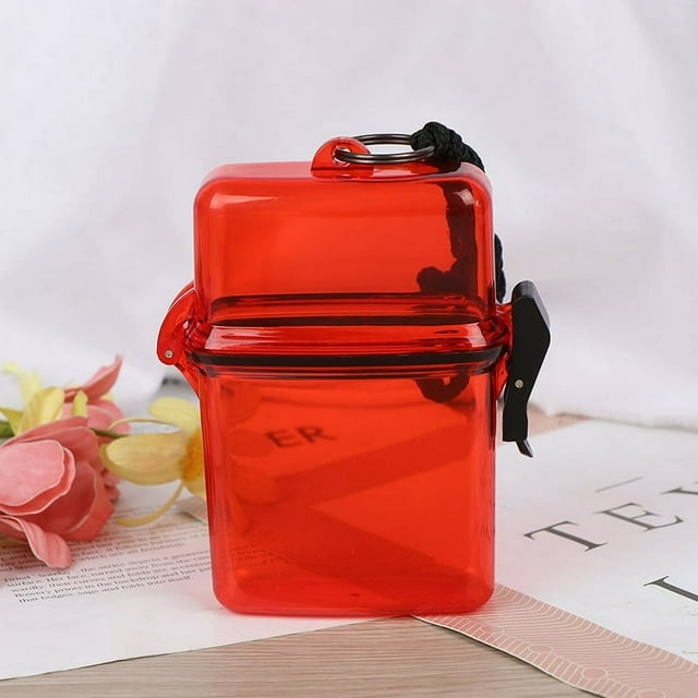 1PC Outdoor Waterproof Pockets Key Money Storage Box Case Holder Plastic Case