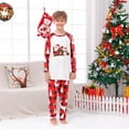 thumbnail image 5 of Odeerbi Christmas Pajamas For Family Matching Outfits Set Plaid Print Homewear Two-piece Child Set, 5 of 8