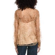 ALEXIS womens Luzia Blouse, xs, Brown