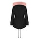 thumbnail image 4 of Puntoco Nueva Parka Para Mujer Longitud Media Con Capucha Invierno Calidez Felpa Casual Cómoda Chaqueta De Algodón Puntoco Puntoco-1, 4 of 5