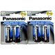 thumbnail image 1 of Batería Panasonic tamaño C superresistente de zinc y carbono, 4 unidades, 1 of 3
