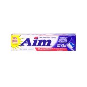 Aim Tartar Control Mouthwash Whitening Cool Mint Gel 170g Cavity Protection