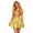 Gold, variant on Shiny Pleated Mini Skirt Metallic Skater Skirt, Great for Concerts and Cheerleader - Classic Style, Sparkly Skirt Black XXL