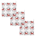 thumbnail image 7 of SKYSONIC Floral Dala Horses Baby Muslin Washcloths Face Towel, 3 Pack Burp Cloths Cotton Wipes Infant Wash Cloth for Newborn Boys Girls 12"x12", 7 of 7