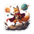 thumbnail image 6 of Cartoon Fox Theme Stickers, Waterproof Fox Theme Sticker for Water Bottle Laptop Phone Cases Planner Skateboard Luggage Helmet Party Favor Decor, Ideal for Adults Teens Teacher Rewards, 6 of 9