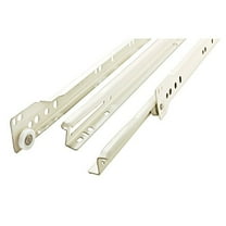 Reliabuilt D68816W-W-W 16-Inch Bottom Mount Soft Close Drawer Slides