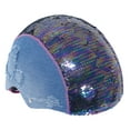 thumbnail image 3 of LittleMissMatched Magic Sequin & Denim Multi-Sport Girl’s Child Helmet, 3 of 8