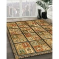 thumbnail image 2 of Ahgly Company Indoor Rectangle Abstract Metallic Gold Abstract Area Rugs, 5' x 8', 2 of 6
