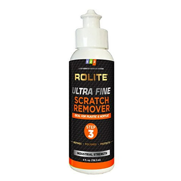 Ultra Fine Scratch Remover for Plastic & Acrylic Surfaces Including
