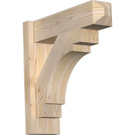 

5 1/2 W x 18 D x 18 H Merced Smooth Craftsman Outlooker Douglas Fir