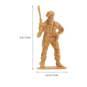 OFFIGAM 200Pcs Mini Soldier Assorted Color Plastic Soldier Action Figure Model Collectors