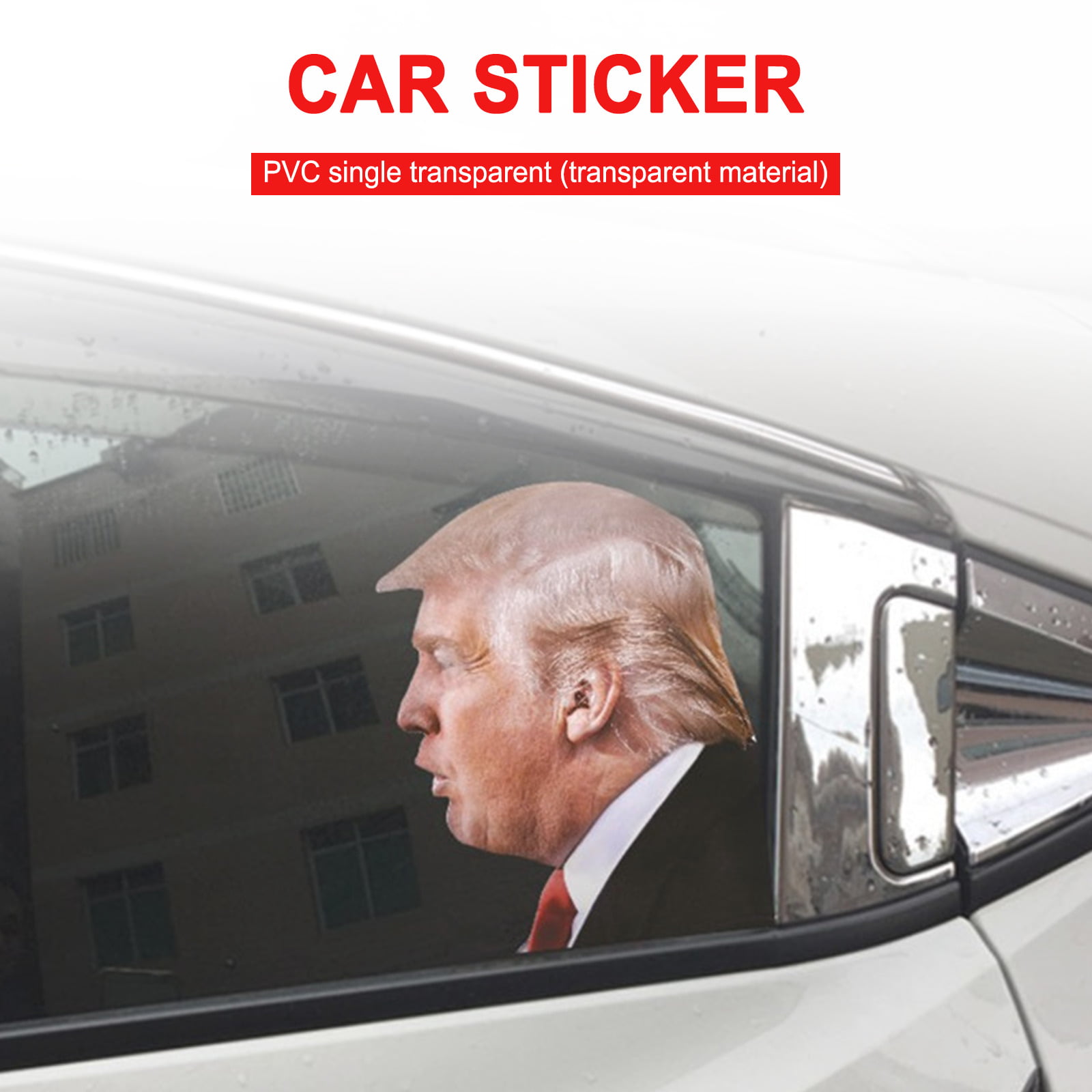 100pcs/set Donald Trump for President 2020 Keep America Great PVC Car Stickers 