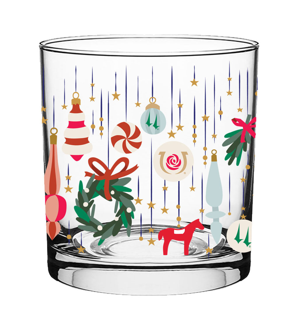 Kentucky Derby Horseshoe 16 oz. Pint Glass