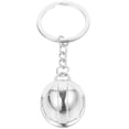 thumbnail image 2 of Llavero de construcción con forma de casco, llavero decorativo con dije de casco, colgante para bolso, 2 of 7
