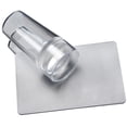 thumbnail image 2 of Nail Art Stamping Stamper Scraper Kit DIY Polish Print Template Manicure Tools, 2 of 8