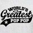 thumbnail image 3 of CafePress - World's Greatest Pop Pop Light T Shirt - Men's Classic Graphic T-Shirt, 3 of 4