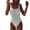 White, variant on YEAHITCH 1 Piece Swimsuit,Juniors Swimsuit,Clearance Swimsuit,One-Piece,High WaistBlack,S