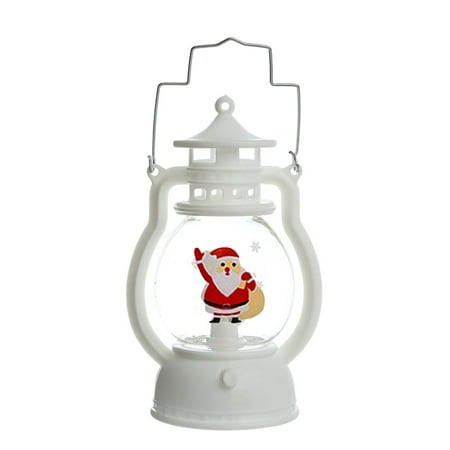 

YIFU Christmas LED Lantern Scene Layout Power Saving Warm Light Romantic Atmosphere High Brightness Decorative Festive Santa Claux LED Electronic Candle for Christmas